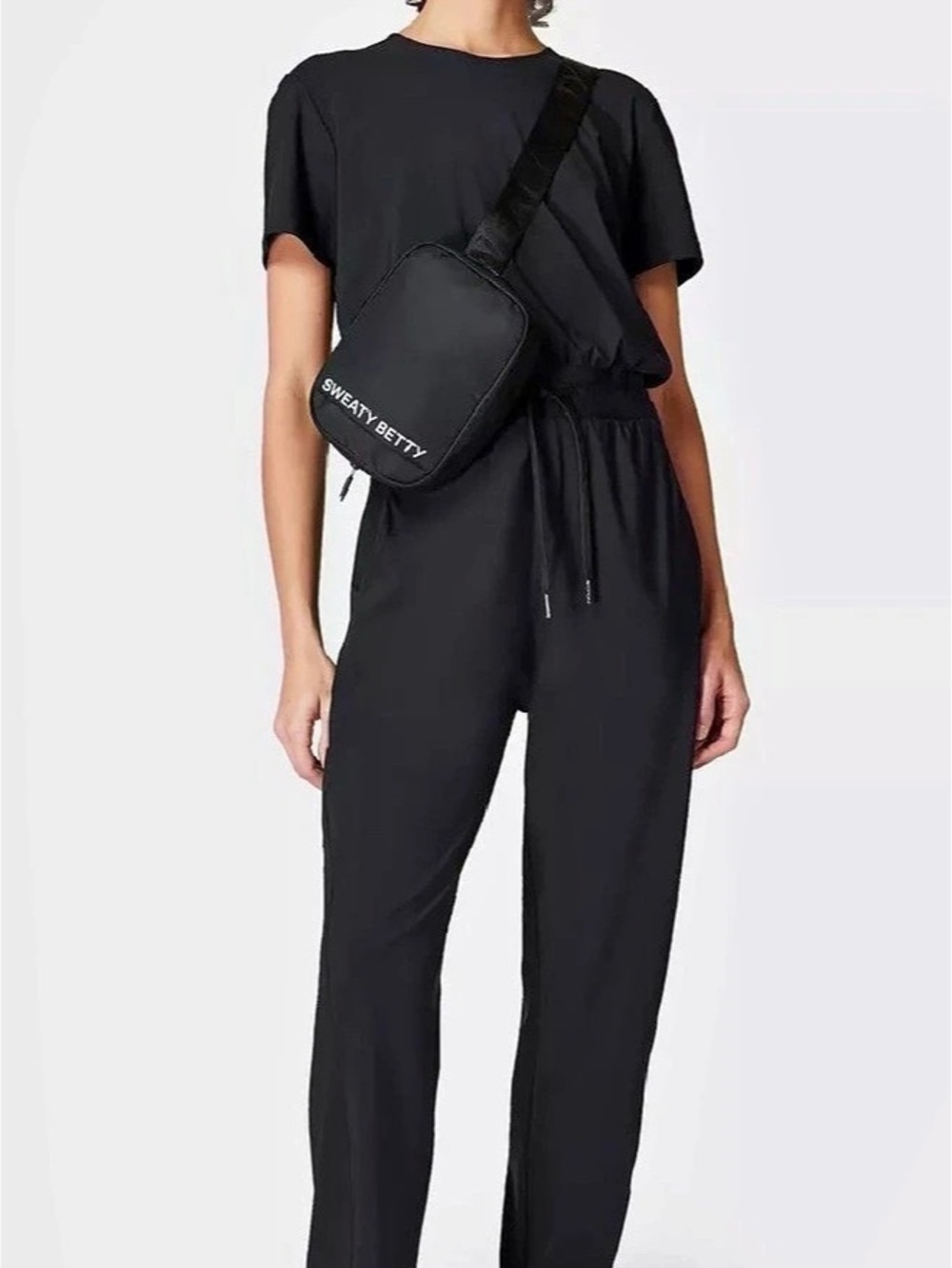 Sweaty Betty $178 NWOT Explorer Short Sleeve Jumpsuit